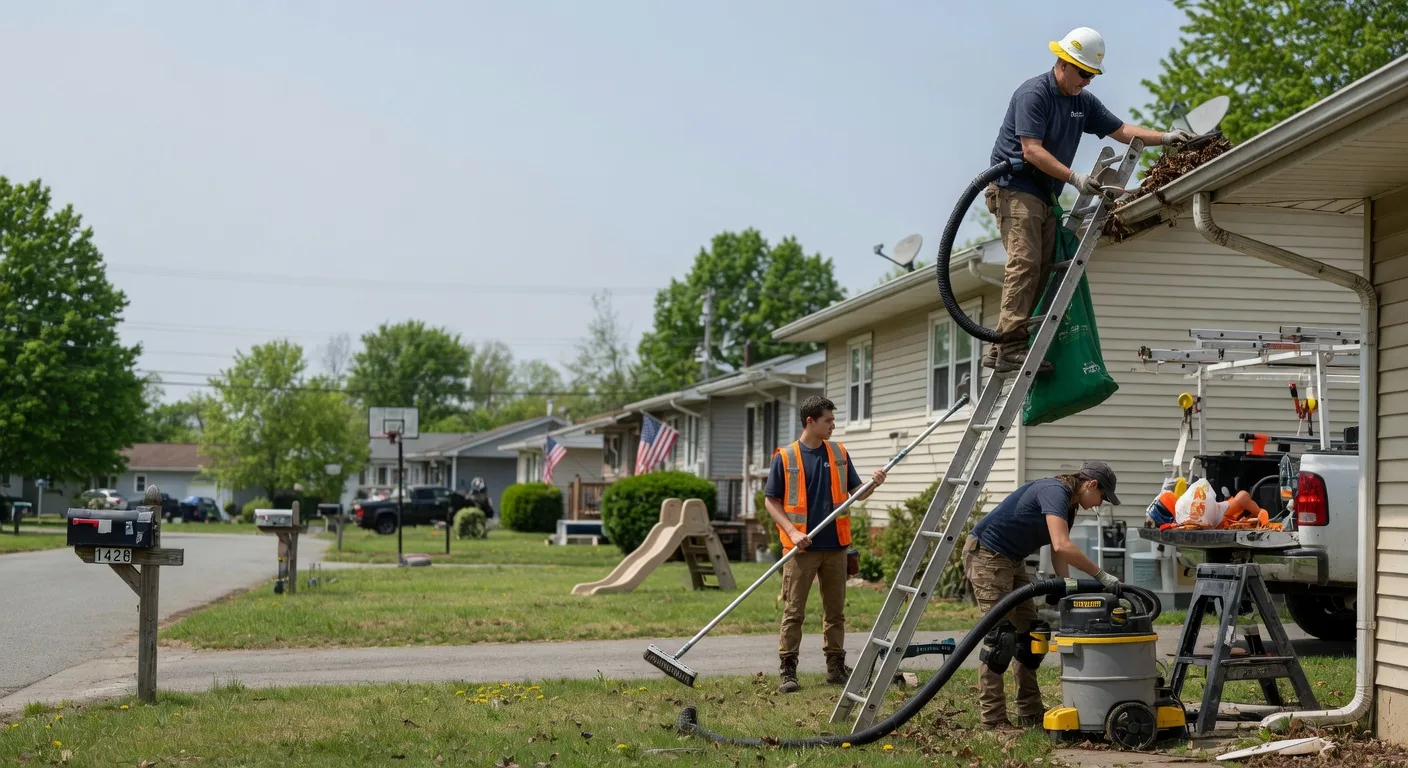 Gutter Installation in Warbranch, KY near me